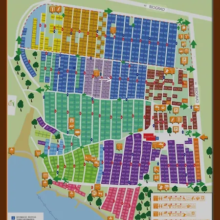 Campsite Mobile Korina Biograd Na Moru